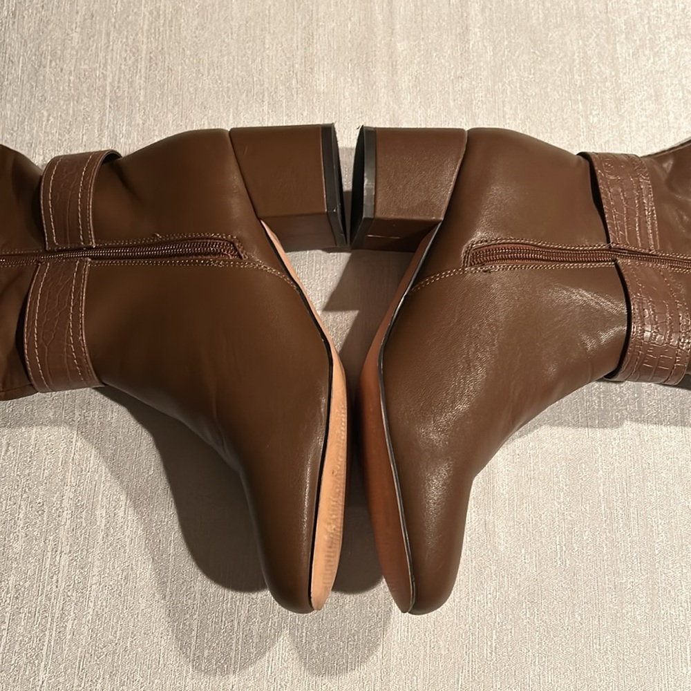Comfort View Women’s Wide Width Vale Calf Boot Tall Knee High Size 9 Like new - Picture 11 of 16